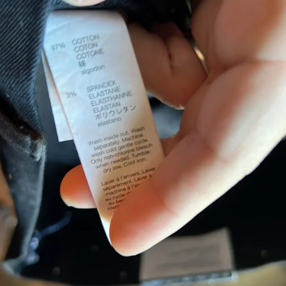 GAP Slim City Coupe Polkadot Ankle Pants Size 6 - Picture 9 of 9